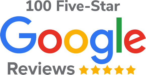 100 Five-Star Google Reviews
